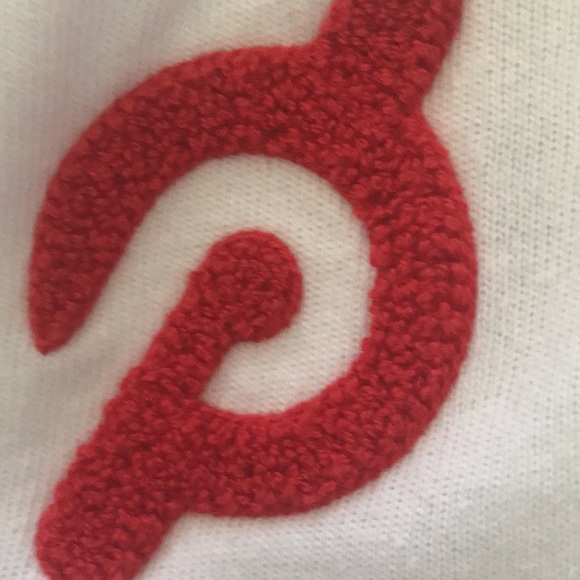 RARE AF Peloton Pullover - Fuzzy Red Letters, Small - Picture 3 of 4